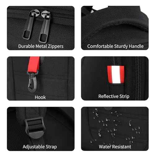 Black Backpack for Men Women, School Backpack for Boys Girls Teens, Backpacks for School, College Back Pack, Book Bag, Water Resistant Bookbag, Business Work Travel mochilas para hombres