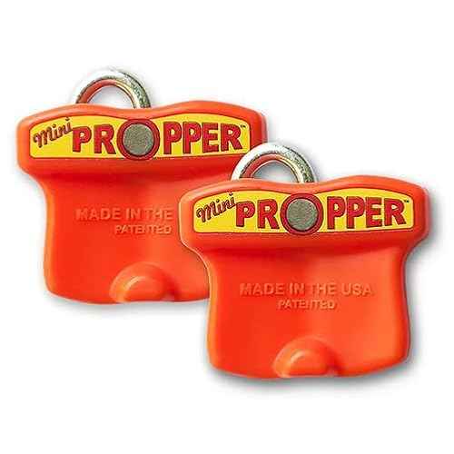 Propper Door Stopper - Professional Door Stop for Moving Office Home or School - Great for Police, Admin, Firefighters and Any time You Need a Door to Stay Open (2 Pack Mini)