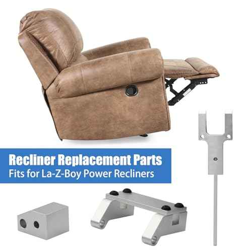 Recliner Replacement Parts for Lazy Boy, Metal Toggle Drive Connector and Metal Drive Toggle and Clevis Mount Power Recliners Replacement Parts