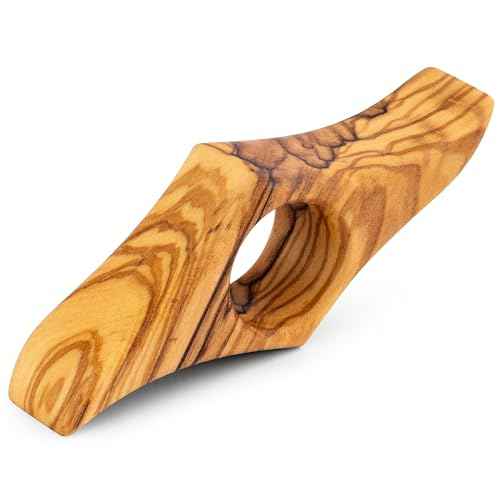 TILISMA Olive Wood Book Page Holder ? Handmade Thumb Thing Reading Gifts