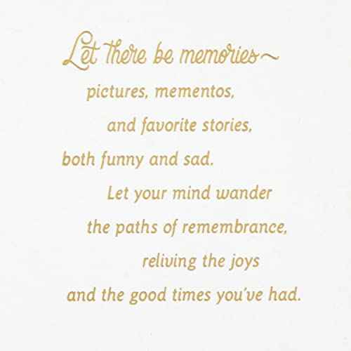 Hallmark Sympathy Card (Let There Be Memories) (5RZB2134)