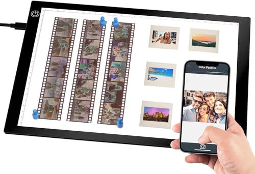 A4 Ultra-Thin Light Box for Slide and Negative Scanning - USB Powered