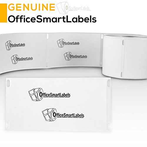 OfficeSmartLabels 2-5/16 x 4 inch Shipping Labels, Compatible with 30256 Labels (6 Rolls / 300 per Roll)