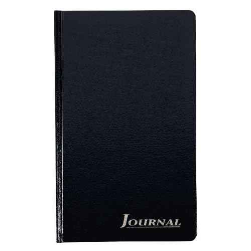 Adams Journal, Hard Bound Textured Cover, 7.5 x 12.25 Inches, 150 Acid Free Pages, Navy (ARB712J1M), Navy