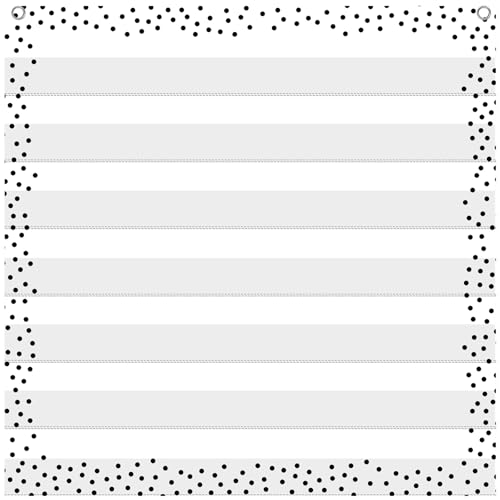 Boho 7-Pocket Classroom Organizer Chart - MotiMind Standard Size