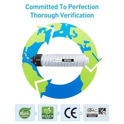 MasaiMara 842126 841999 MP 6054 MP 2554 Black Toner Cartridge for Ricoh MP 6054, MP6054, MP 5054, MP5054, MP 4054, MP4054, MP2554, MP 3554, MP3554, MP2555, MP3054, MP 3054 MP3055 IM3500 Printer
