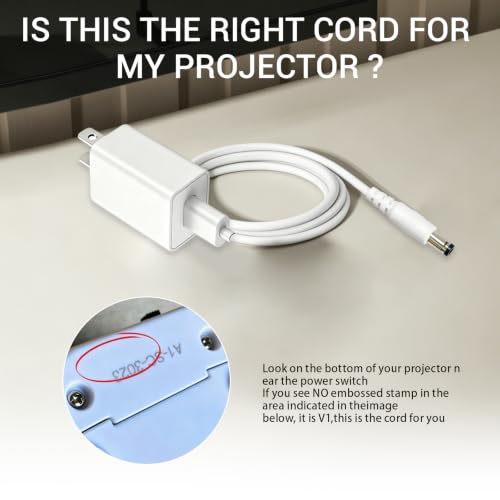 XLEYMFO Replacement Power Adapter for Flycatcher Smart Sketcher 2.0 V1 Projector
