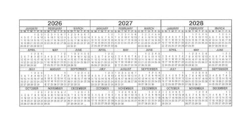 WINGS 28-Page Checkbook Register Set of 10 with 2026–2028 Calendars, Blue Cover
