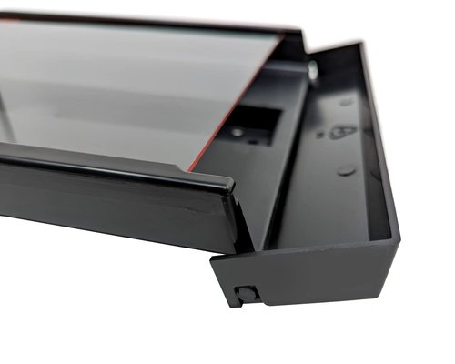 Outdoor Real Estate Brochure Box with Snap Shut Lid, Take One Document Holder Can Hold 100, 8.5 x 11 Documents, Flyers, Literature and Other Outdoor Marketing Needs
