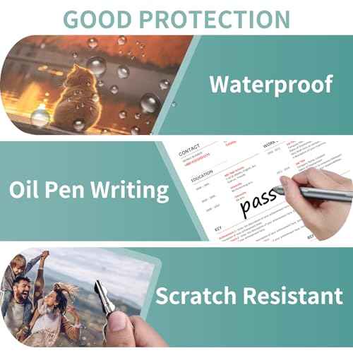 Laminating Sheets - 3Mil 500 Pack Thermal Laminating Pouches, 9"x11.5" Clear Laminate Sheets for Schedules, Menus, Certificates, Art Drawings, Round Corner