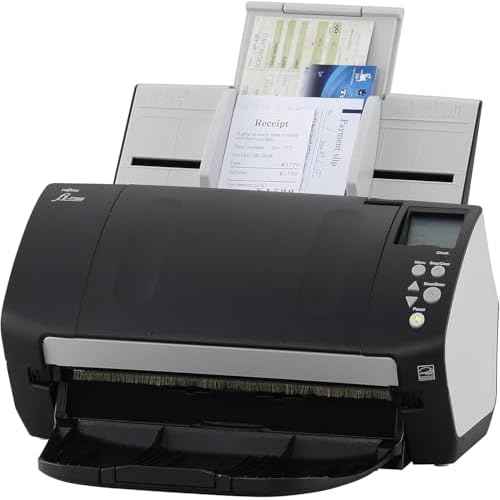 Fujitsu FI-7160 - Document Scanner - Duplex - 8.5 inx14 in - 600 DPIx600 DPI - UP to 60 PPM (Mono)/UP to 60 PPM (Color) - ADF (80 Sheets) - UP to 4000 SCANS PER Day - USB 3.0 (Renewed)