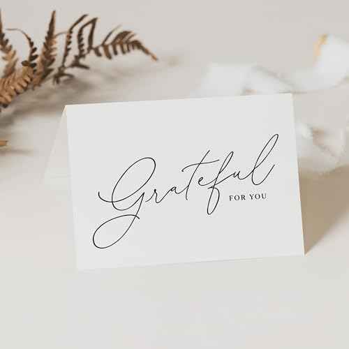 ThreeKin Thank You Cards with Envelopes - 25-Pack Folded 3.5 x 5" Cards for Weddings, Business, Holidays, Graduations & More | All-Occasion Stationery | Heavyweight Matte Cardstock, Blank Inside
