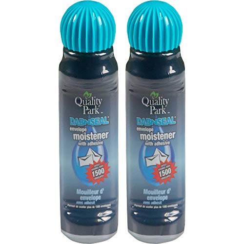 Quality Park Envelope Moistener with Adhesive - Pack of 2