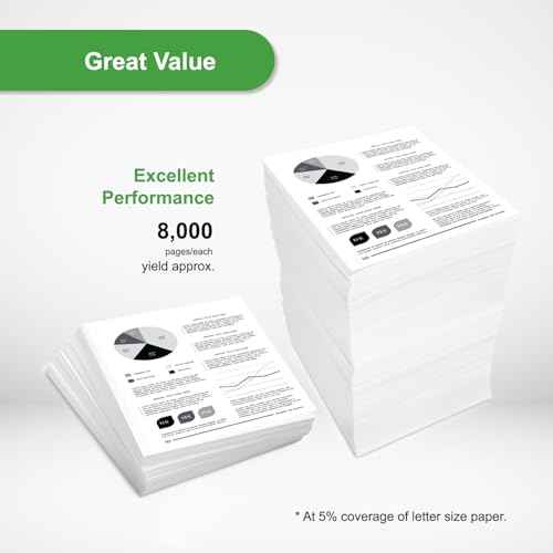 TN850 High Yield Toner Cartridge TN 850 for Brother Printer HL-L6200DWT L6200DW L5200DW L5100DN, MFC-L5800DW L5700DW L6700DW L6800DW Black, 2 Pack