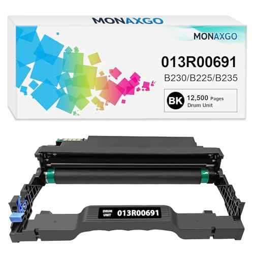 B230 B225 B235 Imaging Unit Compatible for Xerox 013R00691 Drum Unit Black for B225 B230 B235 B230dni B225dni B235dni Printer High Yiled 12,500 Pages 1 Pack