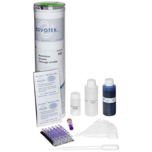 Edvotek 102 Restriction Enzyme Cleavage Patterns of DNA, for 8 Gels