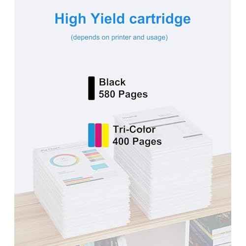 OGOUGUAN Compatible Replacement for 65 XL Ink cartridges,use for Deskjet 2655 2652 2623 2620 3720 3721 3722 3752 5020 5055 Printer,2 Pack