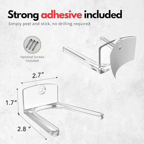 Modern JP Clear Adhesive Display Shelf for Funko Pop Boxes – 16-Pack