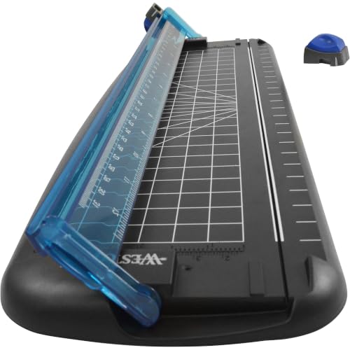 Westcott Black Paper Cutter Blade Replacement Set for Multi-Purpose Trimmer, 2 Pack