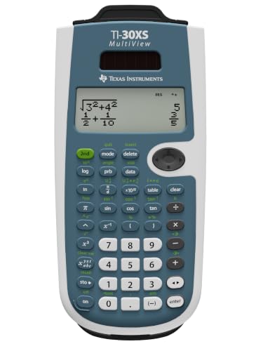 Texas Instruments TI-30XS MultiView Scientific Calculator for Math & Science