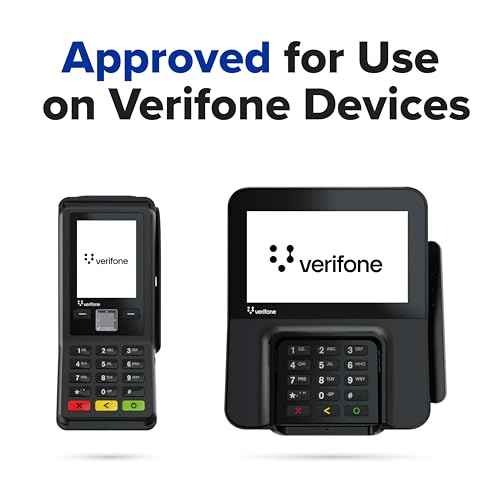 KICTeam - Waffletechnology¢ç Cleaning Cards for Verifone Card Reader Payment Machines (40 Cards) - Verifone Tested & Approved - Presaturated with Quick Drying Solution - Made in USA