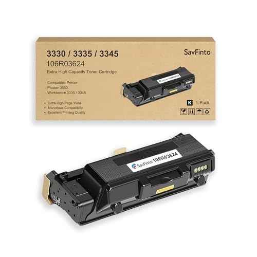 3335 106R03624 Extra High Capacity Toner Cartridge Replacement for Xerox Phaser 3330 3330dni WorkCentre 3335 3335dni 3345 3345dni Laser Printers(15,000 Pages, Black, 1-Pack )