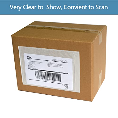 1000 Pack 7x10 Inch Clear Self-Adhesive Shipping Envelopes Waterproof Packing Bags