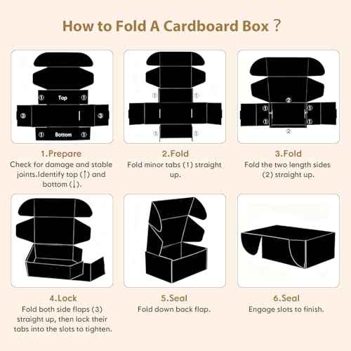 12x9x4 inches Shipping Boxes Set of 20, Small Corrugated Cardboard Box, Literature Mailer, Gift Boxes (Black, 12x9x4)