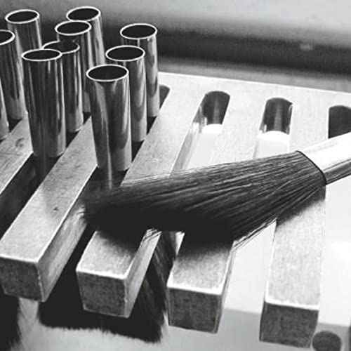 Escoda Ultimo Series 1524 Artist Watercolor and Acrylic Paint Brush, Synthetic Squirrel, Flat Wash, Size 1/2 inch