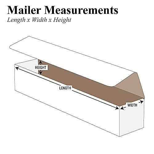 AVIDITI Small Shipping Boxes 7"L x 3"W x 2"H, 50-Pack | Cardboard Box Crush-Proof Carton for Mailing, Storing, Package, Gifts, Crafts, Business or Home, White 7x3x2 732