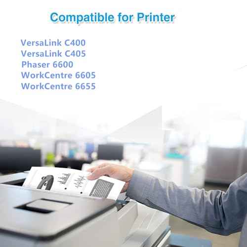 Compatible VersaLink C400 C405 Waste Toner Box for Xerox VersaLink C400 C405 Phaser 6600 WorkCentre 6605N 6605DN 6655 Waste Toner Container Cartridge (108R01124) 30K Pages