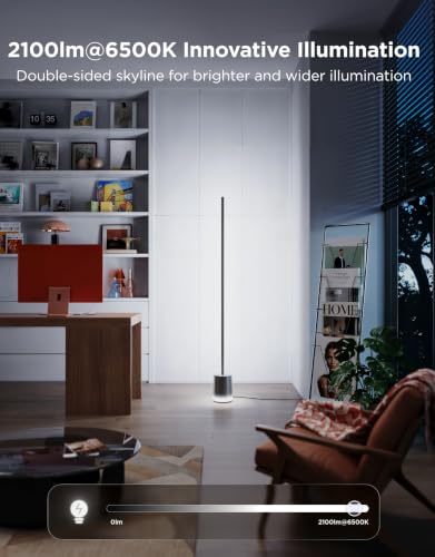 Govee Smart Floor Lamp with LuminBlend+ | Tunable 1000K-10000K, App & Voice Control