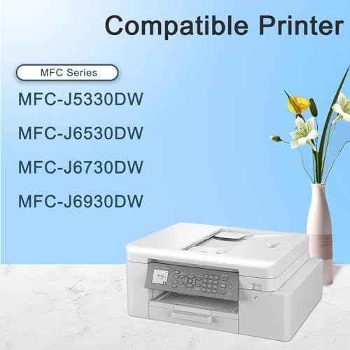 LC3017 XL High Yield Ink Cartridges (5-Pack) Black/Cyan/Magenta/Yellow - Compatible Replacement for Brother MFC-J5330DW MFC-J6530DW MFC-J6730DW MFC-J6930DW Printer
