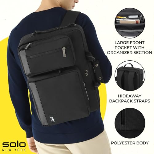 Duane Hybrid Briefcase Backpack 15.6