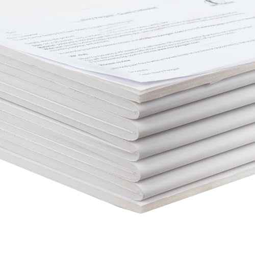 Trifold Poster Board Foam Core 24 x 36 x 3/16"(5mm) - 5 Pack - Tri Fold Posters Display Board, Acid Free, Double Sided, Posterboard Foamboard for Mounting, Prints, Art, Presentation and Projects