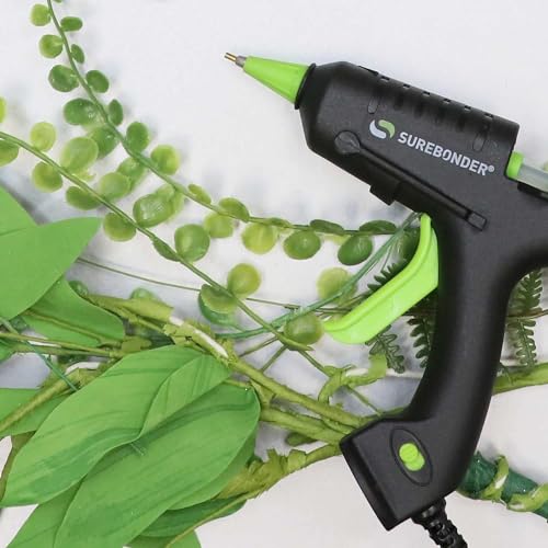 Surebonder 20W Mini Hot Glue Gun with Fine Detail Tip – 5ft Cord, Pack of 1