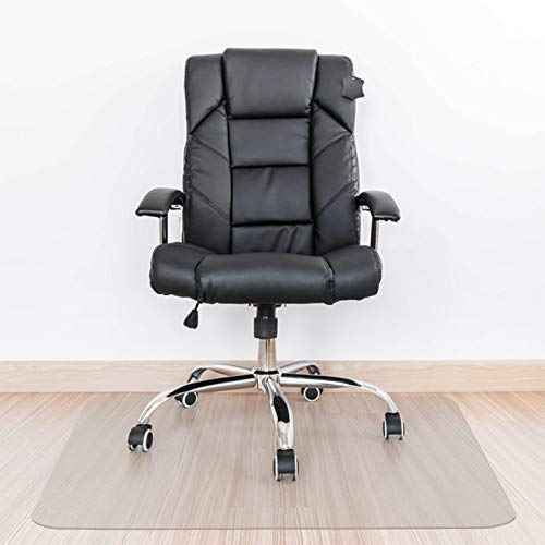 Kuyal Clear Chair mat for Hard Floors 48 x 48 inches Transparent Floor Mats Wood/Tile Protection Mat for Office & Home(48" X 48" Square)