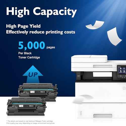 CRG 121 Toner Cartridge High Yield Compatible Replacement for Canon 121 Black Toner Cartridge CRG-121 CRG121 for Canon imageCLASS D1620 D1650 1620 1650 Printer Ink (2-Pack)