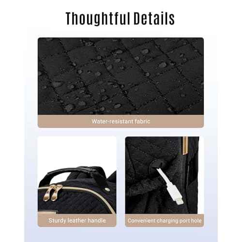 LIGHT FLIGHT Women Backpack for Work Laptop Backpack Women Travel Backpack Laptop Bag 15.6'' Laptop backpack