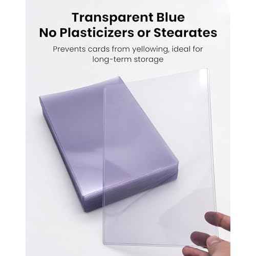 6x9 Toploader - Rigid Clear PVC Sleeves for Protecting & Mailing Jumbo Cards, Photos, and Sheets (25-Pack)