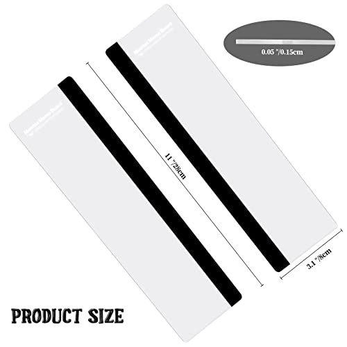 MDOZQ 2pcs Monitor Memo Boards - Acrylic Desktop Organizer for Office & Home