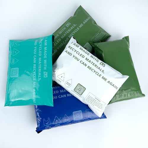 Owlpack Eco Friendly 2 MIL Blue Recycled Mailers (6" x 9", pack of 500)