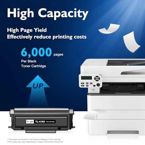 TL-410X Toner Cartridge Replacement for Pantum TL-410X TL-410H for Use in M7102DW P3010DW M7100DW M7200FDW M7202FDW M6702DW M6800FDW M6802FDW P3012DW P3300DW P3302DW Printer (Black, 2-Pack)