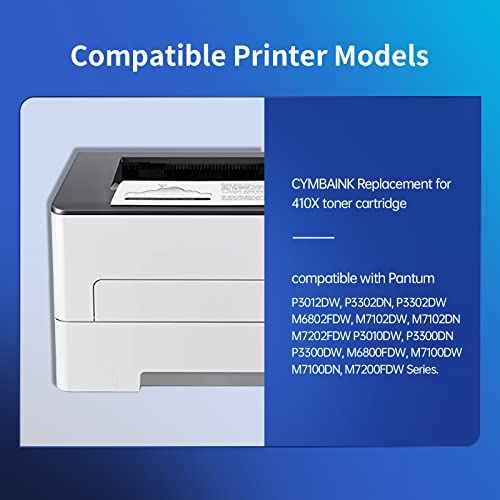 1Pack Replacement for PantumTL-410X TL-410 Toner Cartridge compatible with P3012DW, P3302DN, P3302DW, M6802FDW, M7102DW, M7102DN, M7202FDW P3010DW, P3300DN, P3300DW, M6800FDW, M7100DW, M7100DN