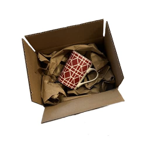 100 Pack 8x6x4 Cardboard Mailing Shipping Boxes - Corrugated Kraft Containers