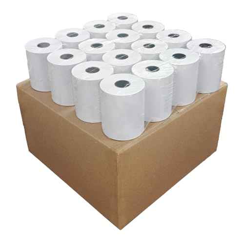 (32 Rolls) 3" x 150' 1-Ply Kitchen Printer Bond Receipt Paper Rolls, POS Cash Register Paper Rolls for Star SP700 ERC30/34/38 TMU200 SRP275