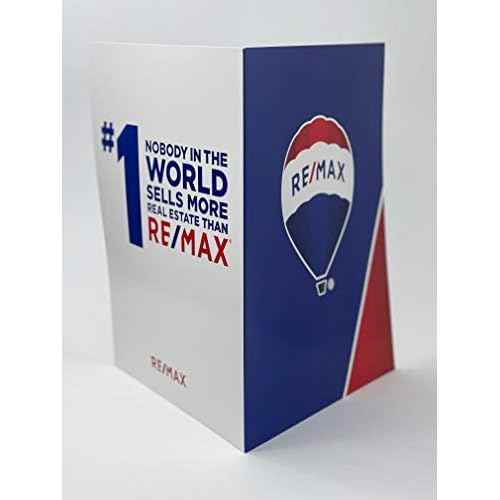 RE/MAX Folders "N01-Blue" 25 Pack