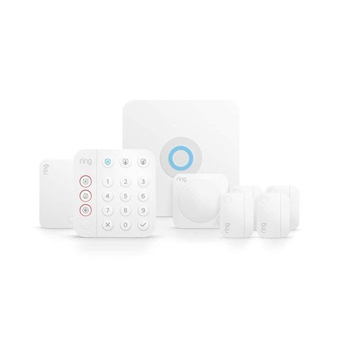 Ring Alarm 8-Piece Kit – Wireless Smart Home Security System | Expandable | Easy Setup | Mobile App Control | 24/7 Professional Monitoring | Alexa Compatible