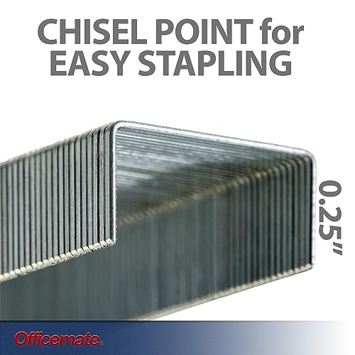 Officemate Standard Staples, 10 Boxes General Purpose Staple (91950)
