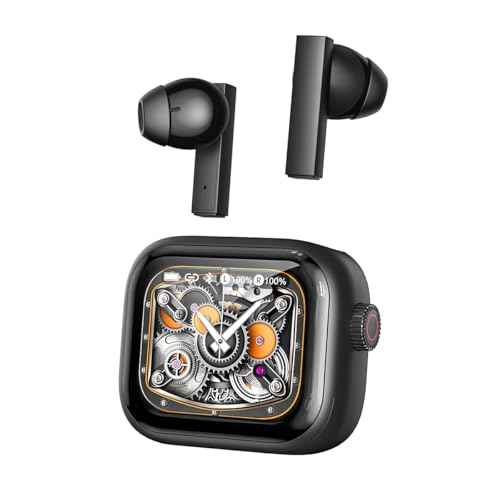 NE40 AI Translation Earbuds in Real Time, Language Translator Headphones with LCD Touch Screen Audifonos Traductores Ingl?s Espa?ol Support 140 Languages for Travel Business